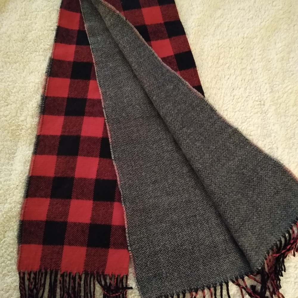 🤩SCARF Red & black check🥰